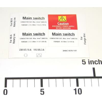 ABB機器人配件 ABB配件原廠型號 3HAC9578-1