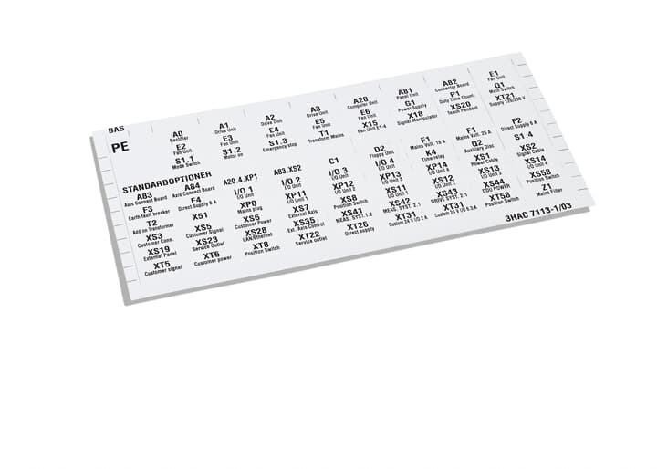 ABB機(jī)器人配件 ABB配件原廠型號(hào) 3HAC7113-1