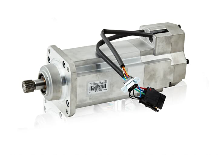 ABB機器人配件 ABB配件原廠型號 3HAC023938-001 Motor with pinion ax1-3
