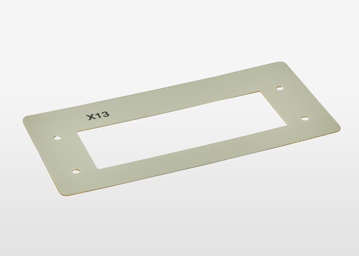 ABB配件Front label M2000A 原廠型號3HAC15661-1 ABB配件官方質保 - ABB機器人配件大全