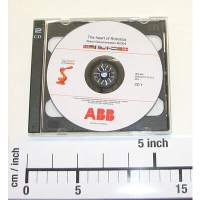 ABB配件CD documentation IRB 660 M2004 原廠型號3HAC021747-012 ABB配件官方質保 - ABB機器人配件大全