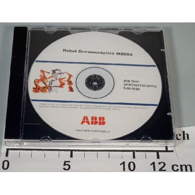 ABB配件CD Documentation IRB 7600, M2004 原廠型號3HAC021747-007 ABB配件官方質保 - ABB機器人配件大全