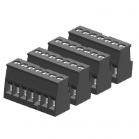 SIMATIC S7-1200，備件， 鍍錫輸入/輸出接線盒， 編碼，針對數字式 信號模塊 8CH/16CH， （4 件，每件含 7 個螺釘