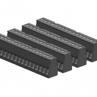 SIMATIC S7-1200，備件 鍍鋅輸入/輸出接線盒 CPU 1217C 輸入端一側 （4 個，每個 16 個螺栓