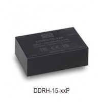 meanwell明緯 直流/直流 導(dǎo)軌式 15W高可靠150~1500Vdc超寬輸入DC-DC轉(zhuǎn)換器 DDRH-15-12P