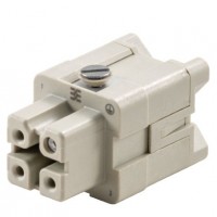 魏德米勒 固定回路插芯 HA系列 - 16A、250V、3 - 48 針 訂貨號(hào) 1498200000 / 重載HDC HA 3 FS