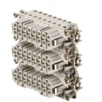 魏德米勒 固定回路插芯 HA系列 - 16A、250V、3 - 48 針 訂貨號(hào) 1896820000 / 重載接插件HDC HA 16 FT 33-48