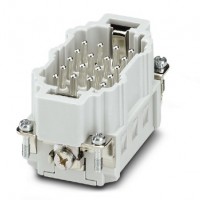 魏德米勒 固定回路插芯 HEE 系列 - 16A、500V、10 - 64 針 訂貨號(hào) 3023920000 / HDC HEE 18 MP