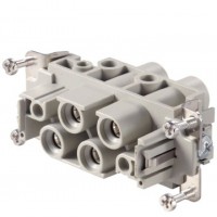 魏德米勒 固定回路插芯 MixMate 系列-10A-110A、160V-1000V、4-42針 訂貨號1023210000 / 重載HDC S4/0 FS
