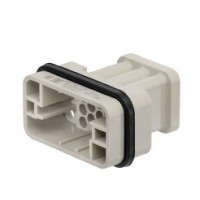 魏德米勒 固定回路插芯 HQ 系列 - 10A-40A、250V-690V、5-17 針 訂貨號 1003210000 / 重載HDC HQ 17 MC
