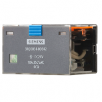 西門子變頻器 繼電器 SIMATIC 西門子3RQ0繼電器，功率款，DC24V，4CO，10A / 3RQ0034-0DB42