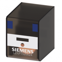 西門子變頻器 繼電器 SIMATIC 插接繼電器 4 個轉換觸點，沒有測試支架 DC 24 V，用于 LZS 插座 / LZX:PT520024