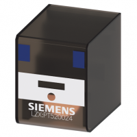 西門子變頻器 繼電器 SIMATIC 插接繼電器 4 個(gè)轉(zhuǎn)換觸點(diǎn)，沒(méi)有測(cè)試支架 DC 24 V，用于 LZS 插座 /  LZX:PT520024