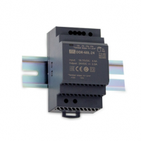 meanwell明緯  60W 導軌型 DC-DC 轉換器   DDR-60L-12