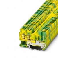 菲尼克斯接線端子  ST 2,5-TWIN/ 1P-PE - 彈簧接地端子  物料號：3042120