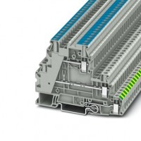 菲尼克斯接線端子  UT 4-PE/L/N - 多層接線端子  物料號：3214361