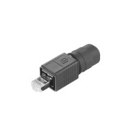 魏德米勒 接插件 RockStar?ModuPlug  工業(yè)以太網(wǎng)  訂貨號(hào)  1963180000 / IE-PS-V04P-RJ45-TH