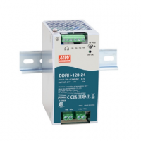 meanwell明緯  120W 高信賴250~1500Vdc 超寬輸入導軌型DC-DC轉換器    DDRH-120-12