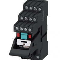 西門子變頻器 繼電器 SIMATIC 插接繼電器成套設(shè)備 4 W，24 V DC 綠色 LED 模塊 插座 / LZS:PT5B7L24-A