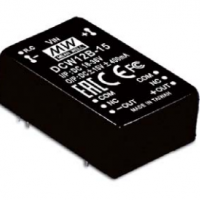 meanwell明緯  12W DC-DC穩壓雙組輸出轉換器     DCW12B-15