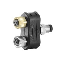 魏德米勒 接插件 RockStar?ModuPlug  工業(yè)以太網(wǎng)  訂貨號(hào)   1524720000  / SAI-Y-4/3 M8-M8