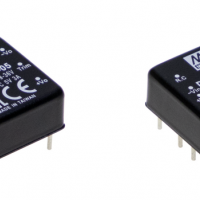 meanwell明緯  15W 1"x1" 封裝DC-DC穩壓轉換器     SKMW15 & DKMW15系列