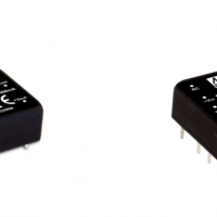 meanwell明緯  30W 1"x1" 封裝DC-DC穩壓轉換器     SKMW30 & DKMW30系列