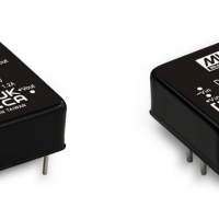 meanwell明緯  6W 1"x1" 封裝8:1超寬輸入DC-DC穩壓轉換器     SI06W8 & DI06W8系列