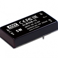meanwell明緯  5W DC-DC穩壓單組輸出轉換器     SLW05 C-05