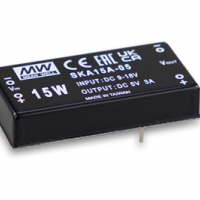 meanwell明緯  9.9~15W DC-DC穩壓單組輸出轉換器     SKA15 C-15