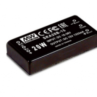 meanwell明緯  20W DC-DC穩壓單組輸出轉換器     SKA20B-12