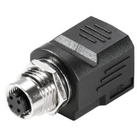 魏德米勒 接插件 RockStar?ModuPlug  工業(yè)以太網(wǎng)  訂貨號(hào)   8901620000  / IE-M12-ADAP S