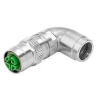 魏德米勒 接插件 RockStar?ModuPlug  工業(yè)以太網(wǎng)  訂貨號(hào)   2702720000 / IE-PS-M12X-90-S-TH-CG