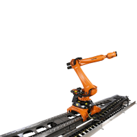 GL 500明顯增大了工業機器人的工作空間。控制 KUKA 線性滑軌的控制系統與控制機器人的相同